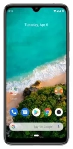 Телефон Xiaomi Mi A3 4/64GB Android One - замена стекла камеры в Перми